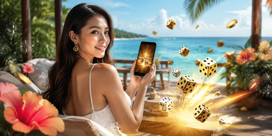 Permainan dadu gaya Malaysia suasana ceria dan bertenaga hiburan dalam talian